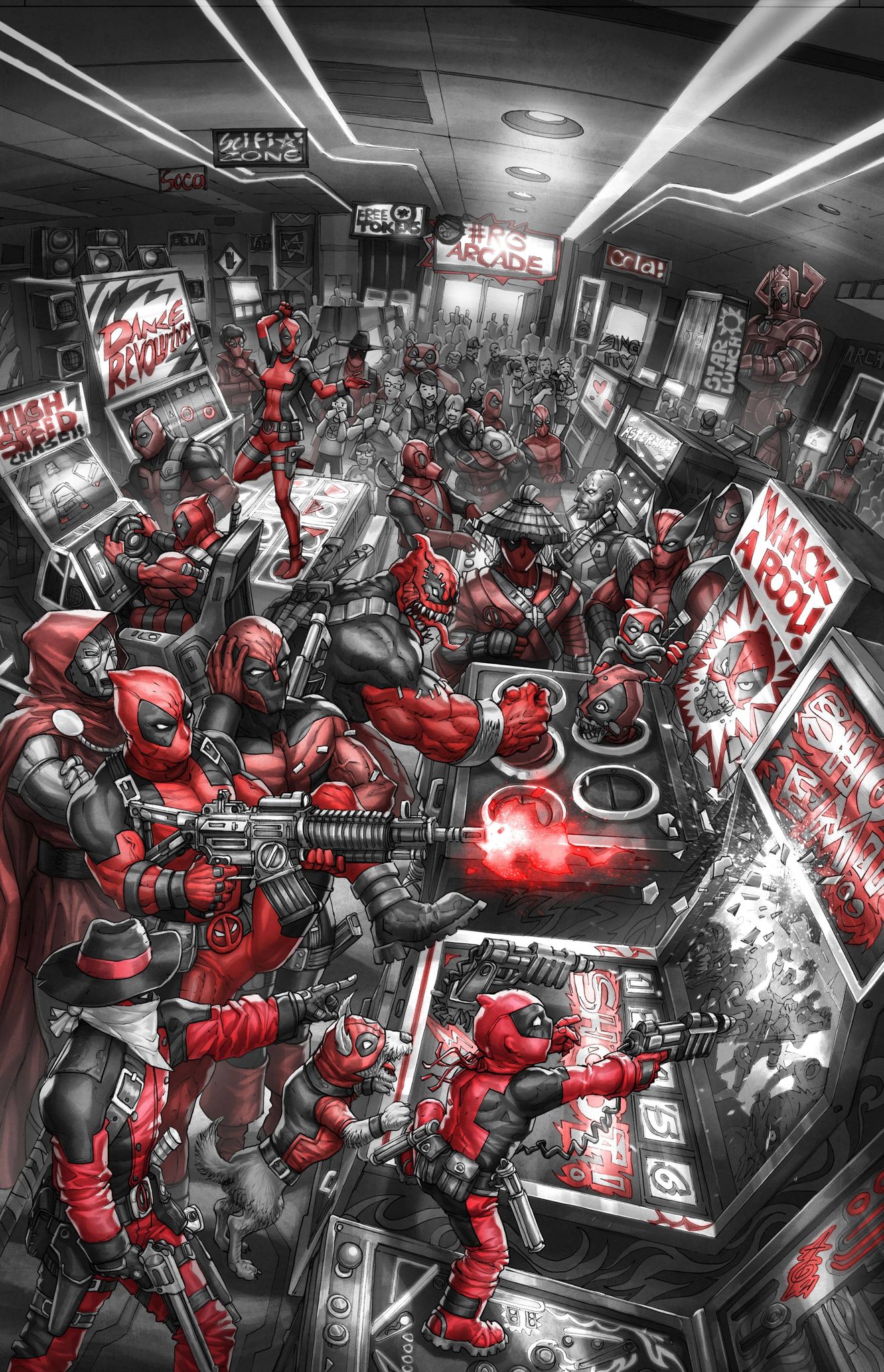 DEADPOOL: BLACK WHITE & BLOOD