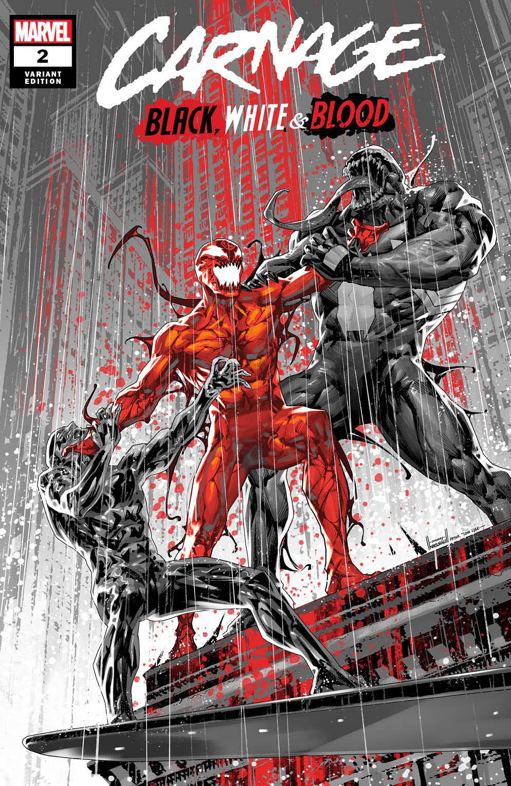 CARNAGE BLACK WHITE AND BLOOD