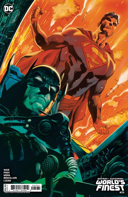 BATMAN SUPERMAN WORLDS FINEST #25 CVR F ALVARO MARTINEZ BUENO CARD STOCK VAR - 3-19-2024