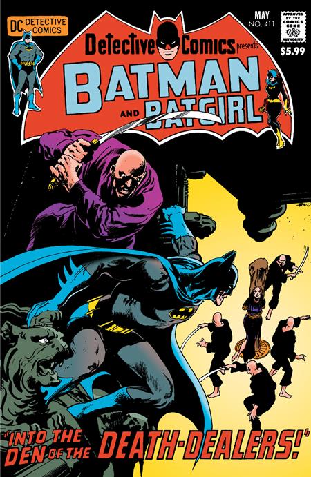 DETECTIVE COMICS #411 FACSIMILE EDITION CVR C NEAL ADAMS FOIL VAR - 03-05-24