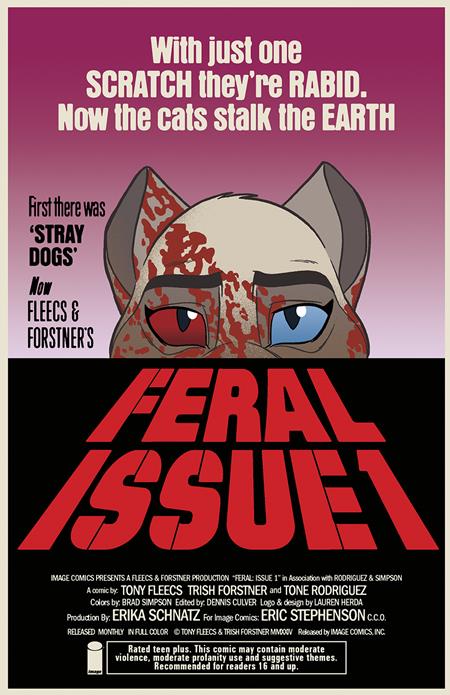 FERAL #1 COVER A B C 3-PACK BUNDLE - 03/27/24