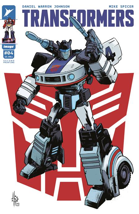 TRANSFORMERS #4 Second Printing Cvr B Jason Howard Var - 4-3-2024(CB67)