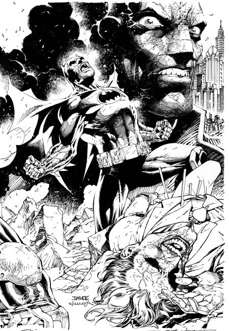 BATMAN #158 CVR Q INC 1:608 JIM LEE & SCOTT WILLIAMS INKS VAR SIGNED BY JEPH LOEB CGC 9.8 (IN STOCK) C63