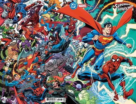 DC MARVEL SUPERMAN SPIDER-MAN #1 (ONE SHOT) CVR O SCOTT KOBLISH SUPERM