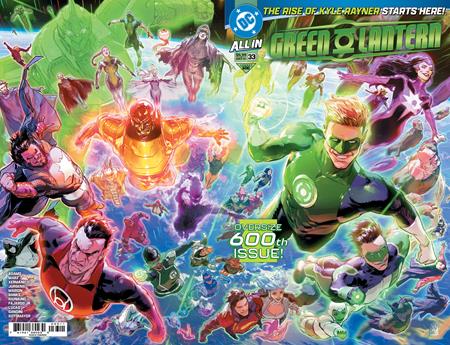 GREEN LANTERN #33 CVR A XERMANICO WRAPAROUND (#600) -- [Expected In St