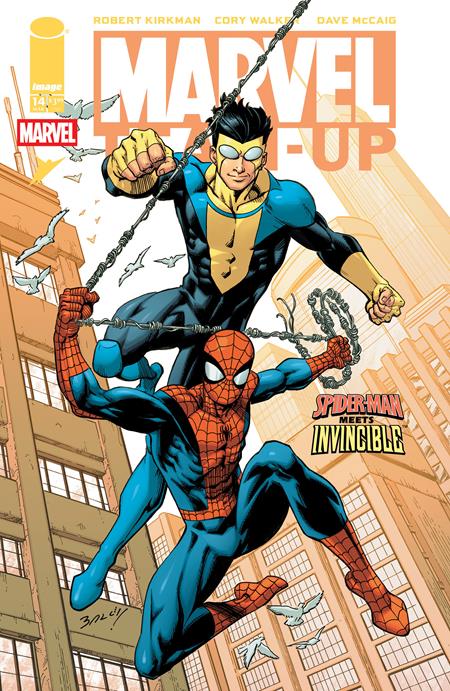 MARVEL TEAMUP #14 FACSIMILE EDITION CVR E MARK BAGLEY & DAVE MCCAIG VA