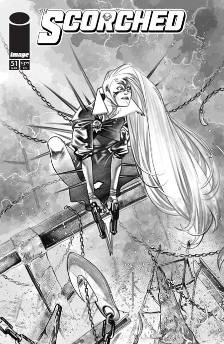 SPAWN SCORCHED #51 CVR B IG GUARA B&W VAR -- [05-27-26]