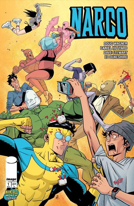 INVINCIBLE TEAM UP VARIANT 4-PACK BUNDLE RELEASING 02-25-26