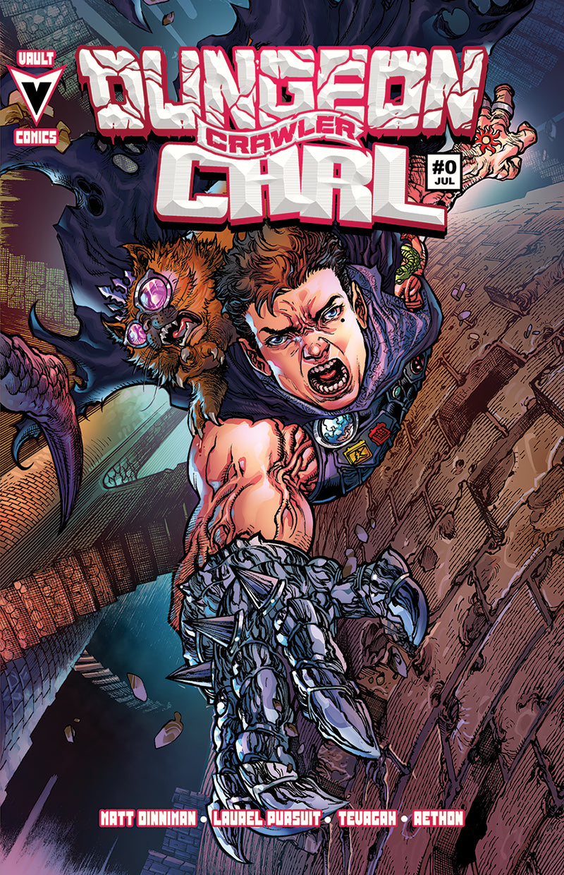 DUNGEON CRAWLER CARL SPECIAL EDITION #0 HARVEY TOLIBAO SDCC EXCLUSIVE VARIANT COVERS