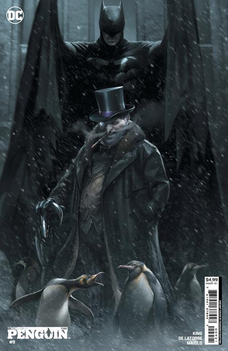 PENGUIN #9 CVR B FRANCESCO MATTINA CARD STOCK VAR - 4-23-2024