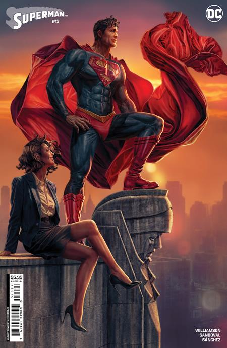 SUPERMAN #13 CVR B LEE BERMEJO CARD STOCK VAR (HOUSE OF BRAINIAC) - 4-16-2024