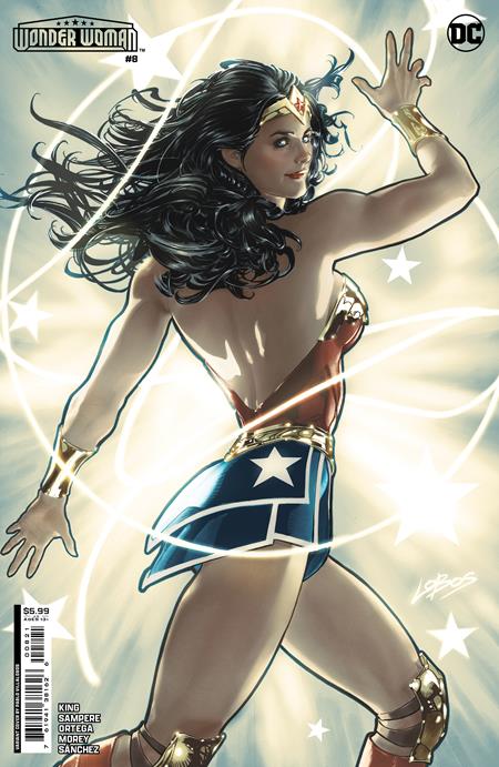 WONDER WOMAN #8 CVR C PABLO VILLALOBOS CARD STOCK VAR - 4-16-2024