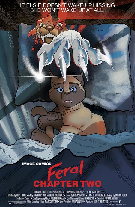 FERAL #2 CVR B TRISH FORSTNER & TONY FLEECS VAR - 04/24/24