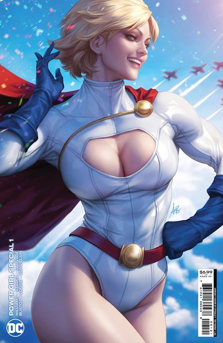 POWER GIRL SPECIAL #1 (ONE SHOT) CVR B STANLEY ARTGERM LAU CARD STOCK VAR - 05/30/23
