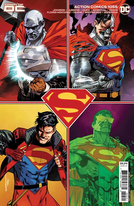 ACTION COMICS #1055 CVR B RAFA SANDOVAL CARD STOCK VAR  -  5/23/2023
