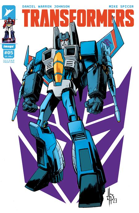 TRANSFORMERS #5 Second Printing Cvr A Jason Howard- 5-15-24