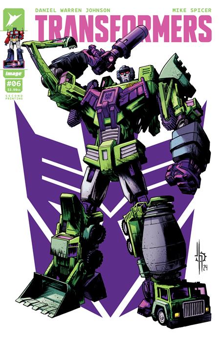 TRANSFORMERS #6 Second Printing Cvr A Jason Howard - 5-15-24