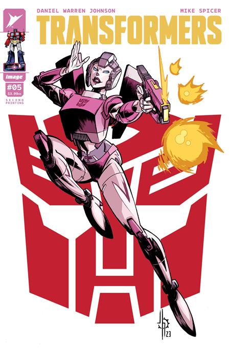 TRANSFORMERS #5 Second Printing Cvr B Jason Howard Var - 5-15-24