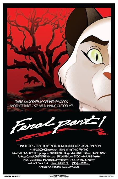 FERAL #1 Third Printing - 5-22-24