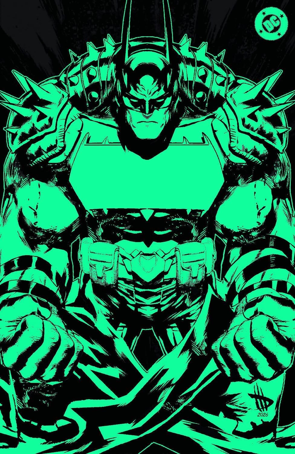 ABSOLUTE BATMAN #20 DAVE WILKINS FANEXPO DENVER GLOW IN THE DARK EDITION