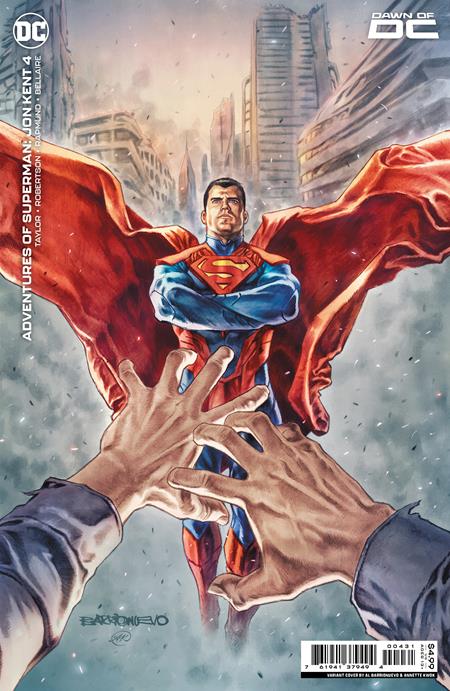 ADVENTURES OF SUPERMAN JON KENT #4 (OF 6) CVR C AL BARRIONUEVO CARD STOCK VAR - 06/06/23