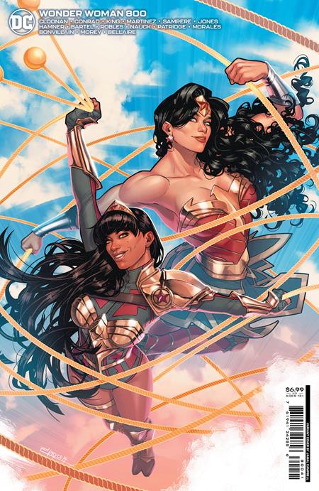 WONDER WOMAN #800 CVR C JAMAL CAMPBELL CARD STOCK VAR - 06/20/23