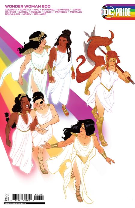 WONDER WOMAN #800 CVR F BRANDT & STEIN DC PRIDE CARD STOCK VAR - 06/20/23
