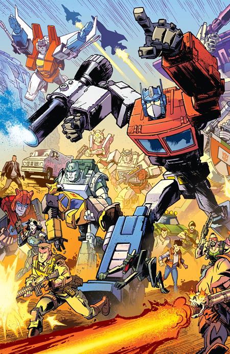 TRANSFORMERS #9 CVR F JASON HOWARD CONNECTING EU ANNIVERSARY VAR 06-12-24