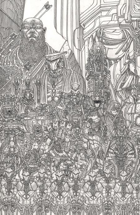 VOID RIVALS #1 Ninth Printing Cvr B Filya Bratukhin B&W Var 07-10-24