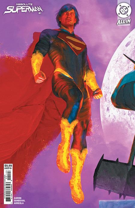 ABSOLUTE SUPERMAN #1 Fifth Printing Cvr B Mark Spears Connecting Card Stock Var 06-25-25