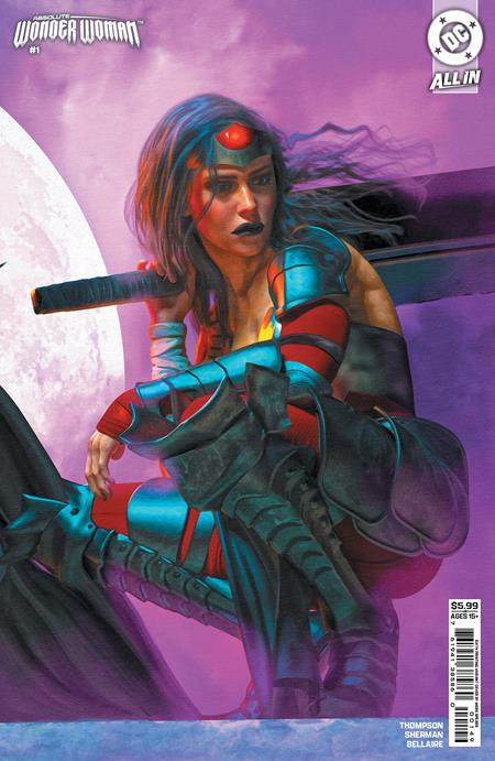 ABSOLUTE WONDER WOMAN #1 Sixth Printing Cvr B Mark Spears Connecting Card Stock Var 06-25-25