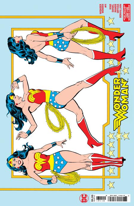 WONDER WOMAN #11 CVR D JOSE LUIS GARCIA-LOPEZ ARTIST SPOTLIGHT WRAPAROUND CARD STOCK VAR (ABSOLUTE POWER) EXP IN STOCK 07-17-24