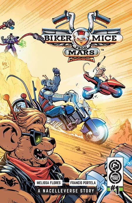 BIKER MICE FROM MARS #1 4-PACK BUNDLE EXP IN STOCK 07-17-24
