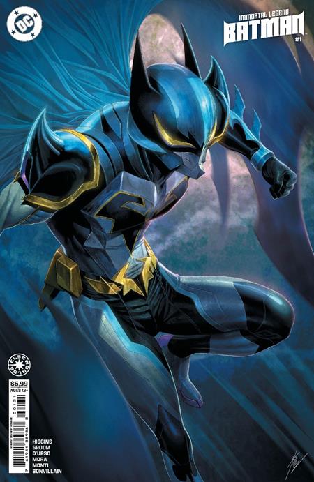 IMMORTAL LEGEND BATMAN #1 (OF 6) CVR B HOMARE CARD STOCK VAR -- [Expec