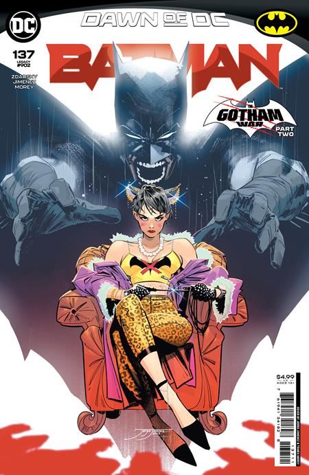 BATMAN #137 CVR A JORGE JIMENEZ (BATMAN CATWOMAN THE GOTHAM WAR) - 09/05/23