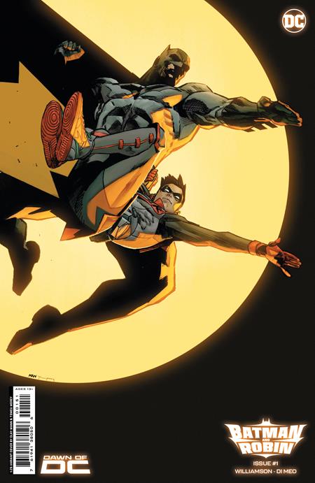 BATMAN AND ROBIN #1 CVR E INC 1:25 CLAY MANN CARD STOCK VAR - 09/12/23