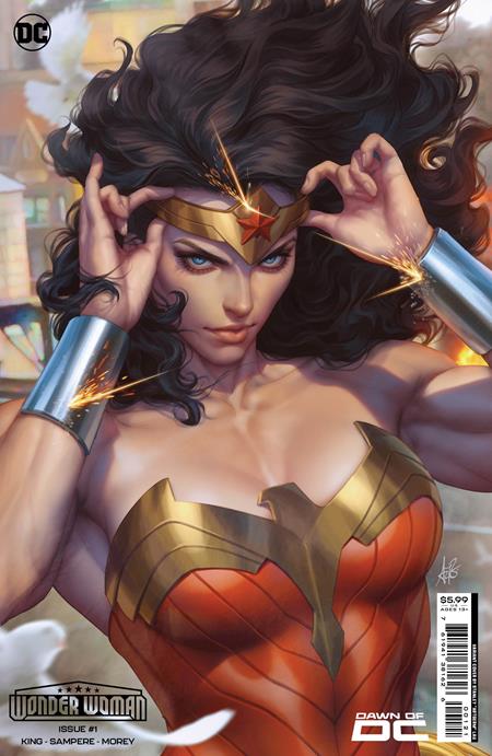 WONDER WOMAN #1 CVR B STANLEY ARTGERM LAU CARD STOCK VAR - 09/19/23