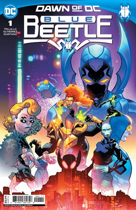 BLUE BEETLE #1 CVR A ADRIAN GUTIERREZ - 09/05/23