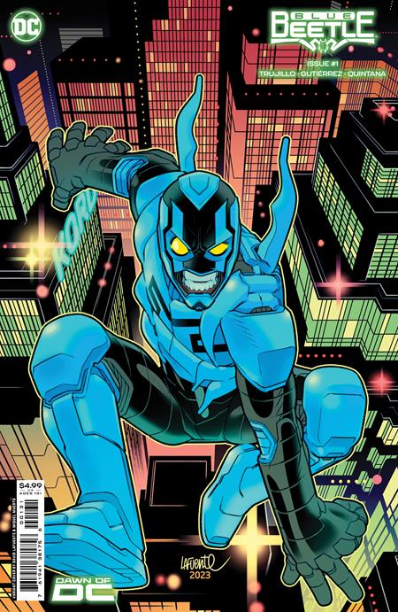 BLUE BEETLE #1 CVR B DAVID LAFUENTE CARD STOCK VAR - 09/05/23