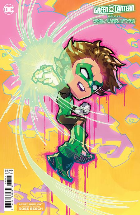 GREEN LANTERN #3 CVR C ROSE BESCH CREATOR CARD STOCK VAR - 09/12/23