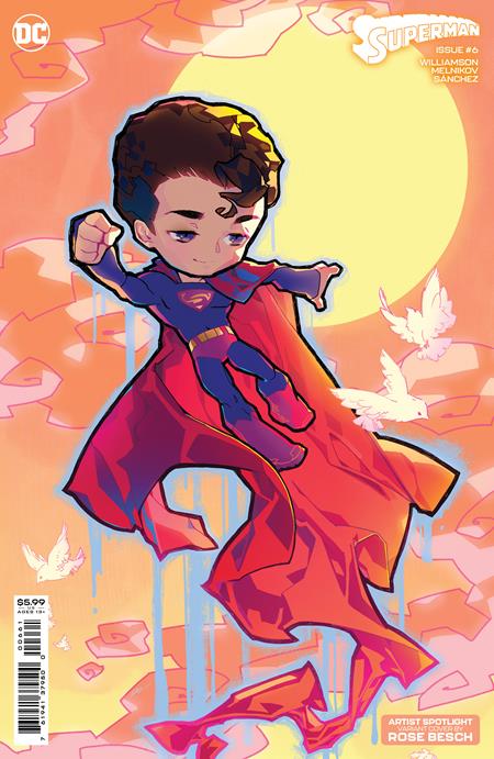 SUPERMAN #6 CVR D ROSE BESCH CREATOR CARD STOCK VAR - 09/19/23