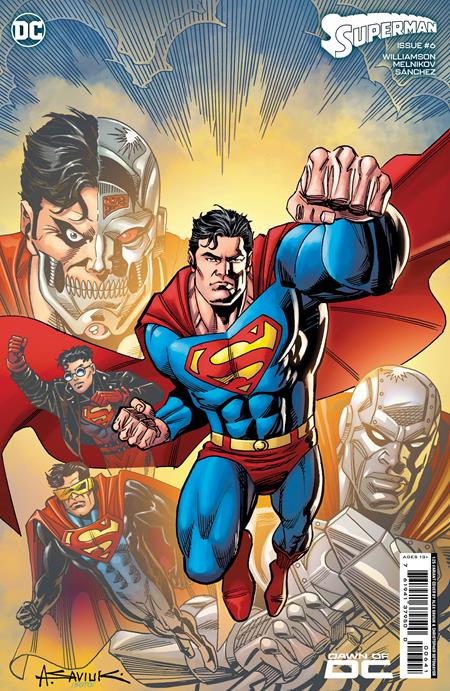 SUPERMAN #6 CVR G INC 1:25 ALEX SAVIUK CARD STOCK VAR - 09/19/23