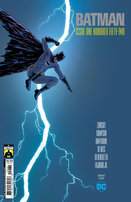 BATMAN #152 CVR F NICOLA SCOTT BATMAN 85TH ANNIVERSARY CARD STOCK VAR