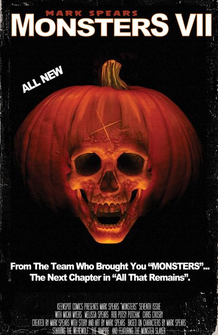 original halloween monsters MARK SPEARS MONSTERS #7 CVR C MARK SPEARS HALLOWEEN II HOMAGE VAR -- [