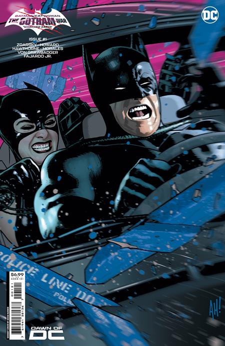 BATMAN CATWOMAN THE GOTHAM WAR SCORCHED EARTH #1 (ONE SHOT) CVR B ADAM HUGHES CARD STOCK VAR - 10/31/23