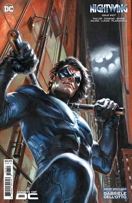 NIGHTWING #107 CVR D GABRIELE DELL OTTO ARTIST SPOTLIGHT CARD STOCK VAR - 10/17/23