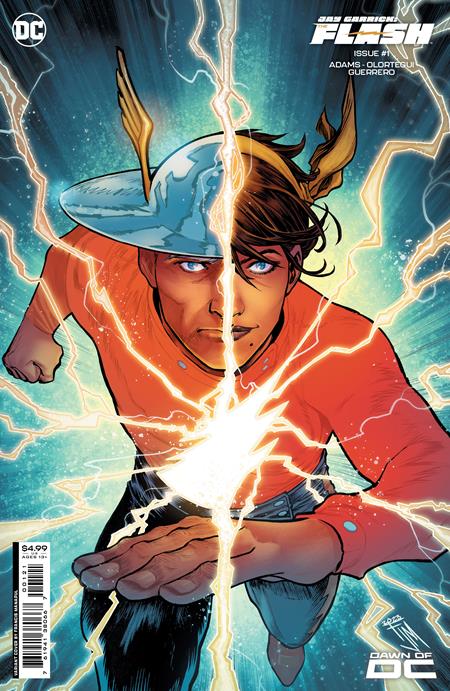 JAY GARRICK THE FLASH #1 (OF 6) CVR B FRANCIS MANAPUL CARD STOCK VAR - 10/17/23