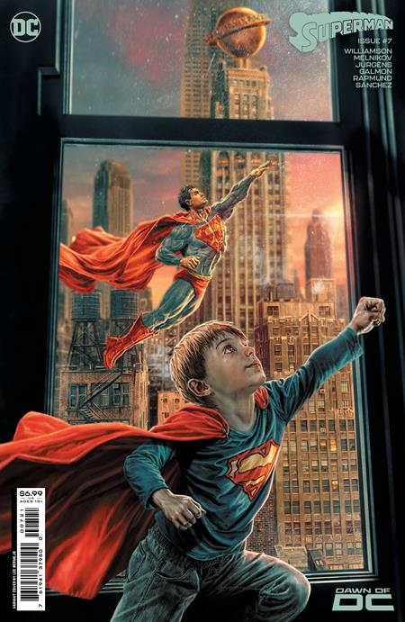 SUPERMAN #7 CVR B LEE BERMEJO CARD STOCK VAR (#850) - 10/17/23