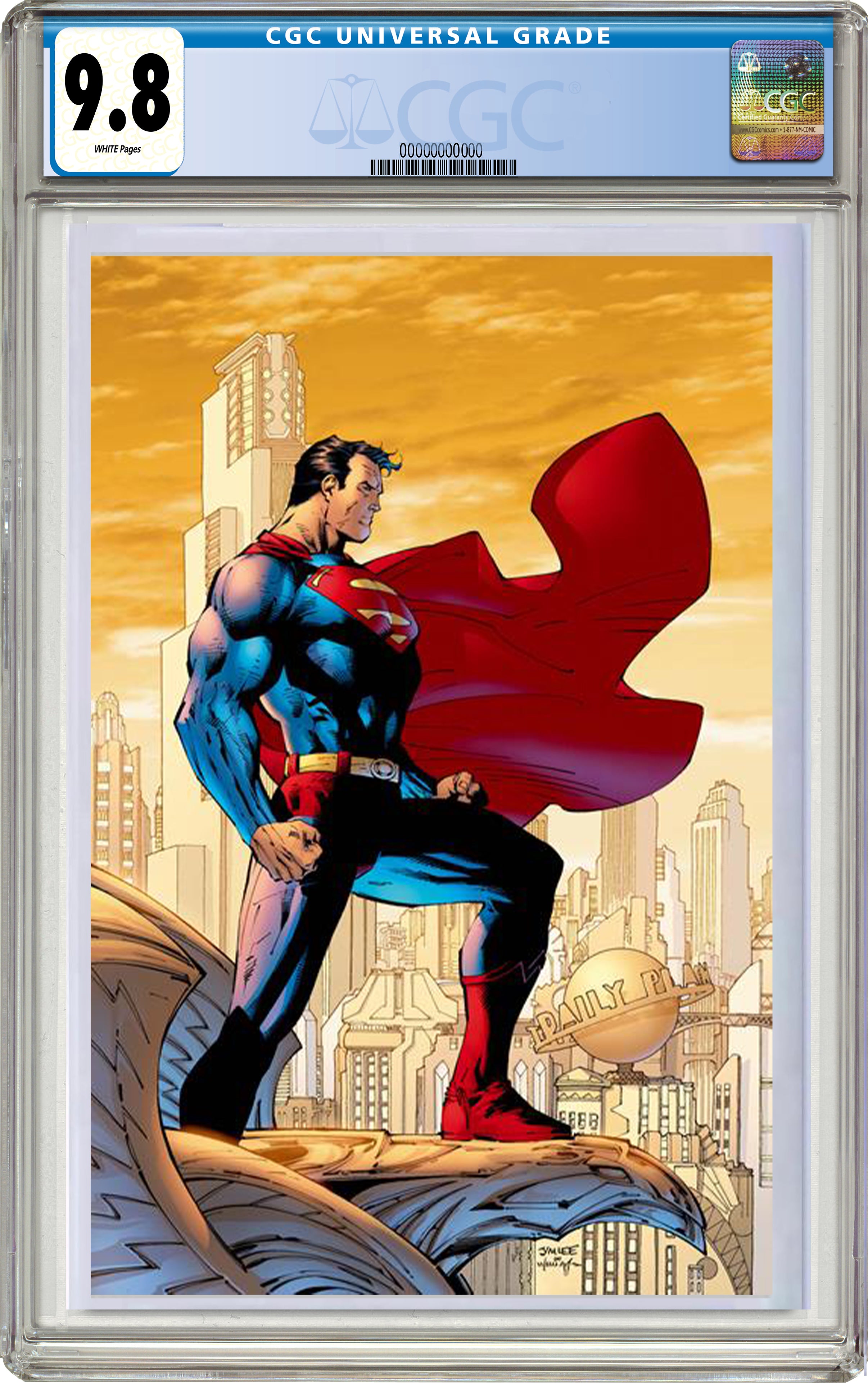 CGC 9.8 - SUPERMAN #7 CVR G JIM LEE ICONS SERIES SUPERMAN FOIL VAR (#850) - IN STOCK