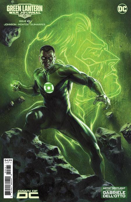 GREEN LANTERN WAR JOURNAL #2 CVR D GABRIELE DELL OTTO ARTIST SPOTLIGHT CARD STOCK VAR - 10/17/23